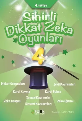 Sihirli Dikkat Zekâ Oyunları 4(İlkokul)