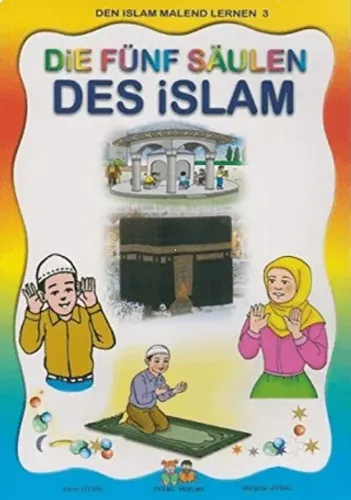 Almanca Boyamalı İslamın Şartları - Die Fünf Saulen Des Islam