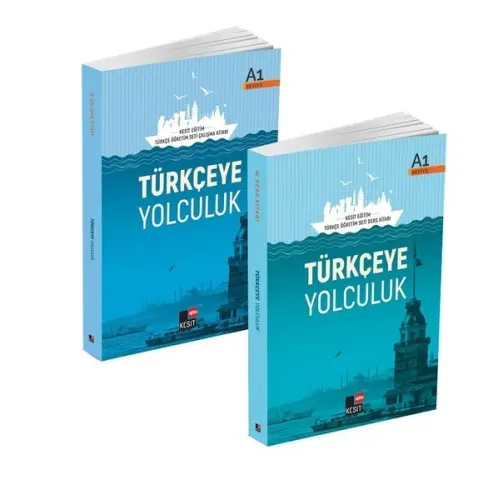 Türkçeye Yolculuk: A1 Ders Kitabı - A1 Çalışma Kitabı (2 Kitap Set)