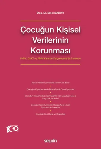 Çocuğun Kişisel Verilerinin Korunması