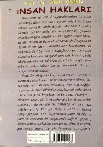 İnsan Hakları Anıl Çeçen Gündoğan Yayınları