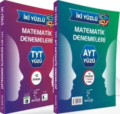 Karekök Yayınları TYT AYT Matematik İki Yüzlü Deneme Karekök Yayıncılı