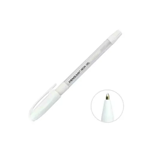 PENSAN NEON 1,0 mm GEL JEL KALEM Beyaz