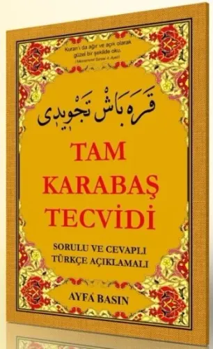 Tam Karabaş Tecvidi (Ayfa-046, Türkçeli); Sorulu - Cevaplı Türkçe Açıklamalı