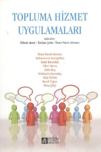 Topluma Hizmet Uygulamaları B.Aksoy
