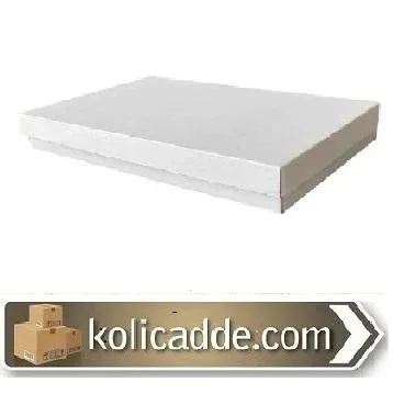 Kilitli Beyaz Kutu 32x22x6 cm Kilitli Beyaz Kutu 32x22x6 cm