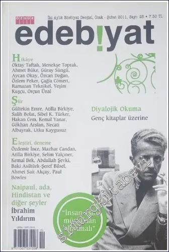 Özgür Edebiyat: İki Aylık Edebiyat Dergisi : Diyolojik Okuma - Genç Kitaplar Üzerine - Sayı: 25      Ocak - Şubat  2011