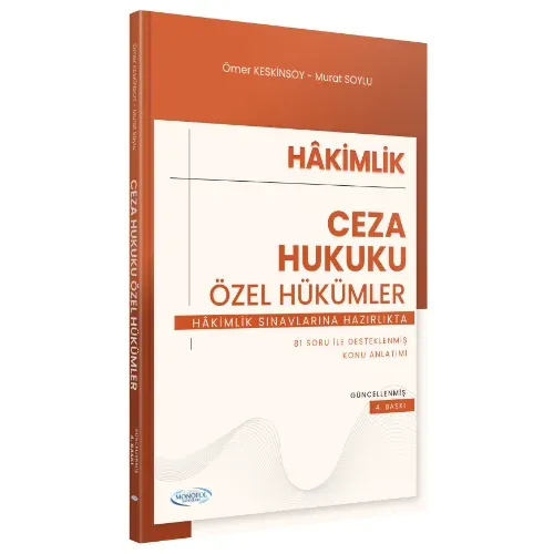 MONOPOL Hakimlik Ceza Hukuku Özel Hükümler