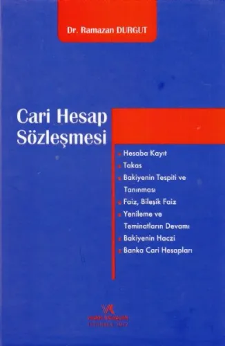 Cari Hesap Sözleşmesi