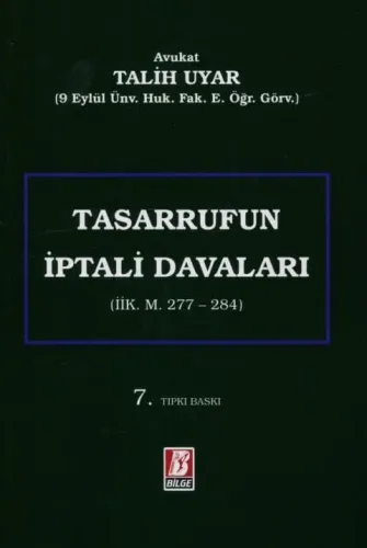 Tasarrufun İptali Davaları