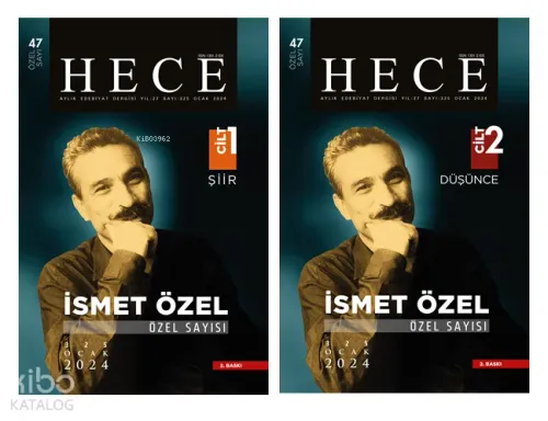 İsmet Özel Özel Sayısı ( 2 Cilt )