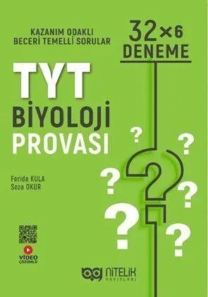 Nitelik Yayınları TYT Biyoloji Provası 32 x 6 Deneme