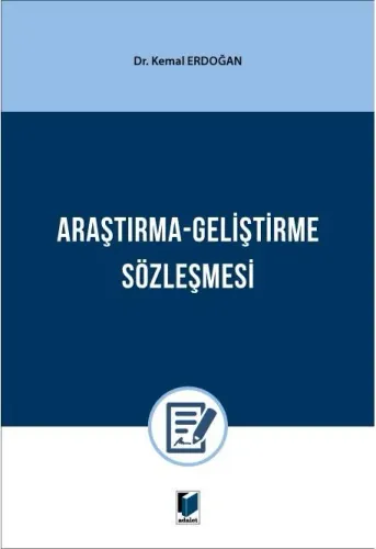 Araştırma - Geliştirme Sözleşmesi