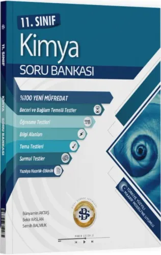 BİLGİ SARMAL 11. SINIF MAARİF KİMYA SORU BANKASI