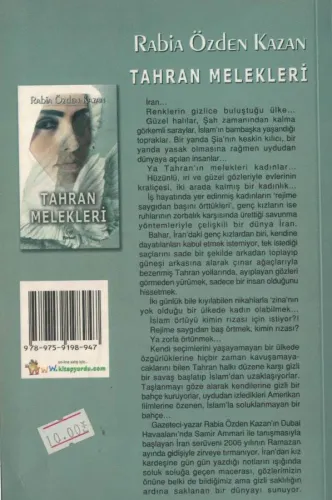 Tahran Melekleri Rabia Özden Kazan Birharf Yayınları %55 indirimli