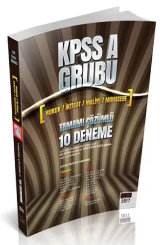 KPSS A Grubu Tamamı Çözümlü 10 Deneme
