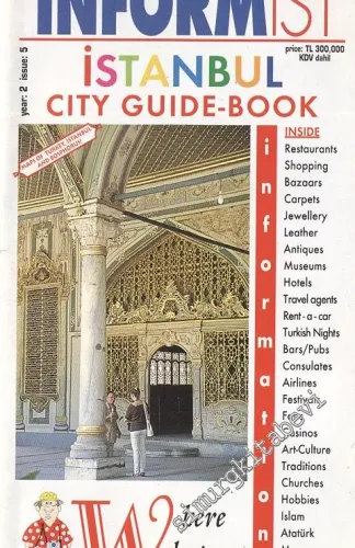 Informist Istanbul City Guide Book - Issue 5    2   1996