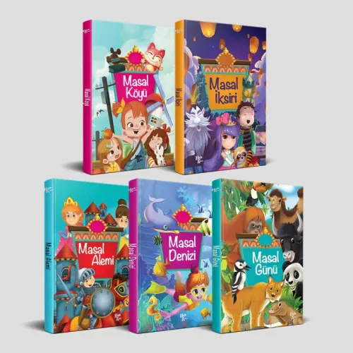 Masal Alemi Seti - 5 Kitap - Halkkitabevi