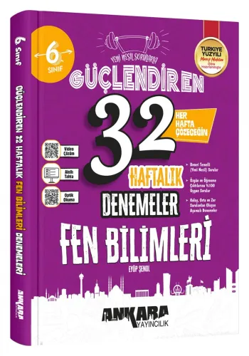 ANKARA YAY. 6.SINIF GÜÇ. 32 HAFTALIK FEN BİLİMLERİ DENEMELERİ 2027