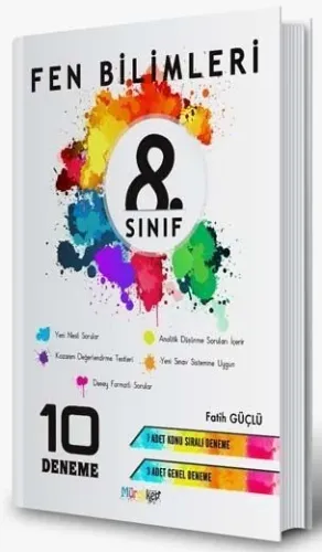 Mürekkep 8. Sınıf Fen Bilimleri 10 Deneme