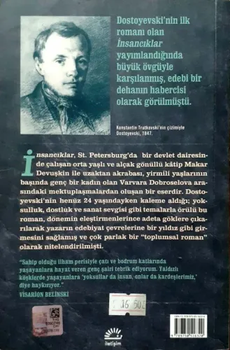 İnsancıklar Dostoyevski İletişim