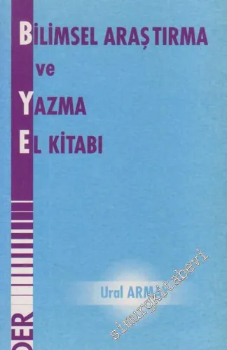 Bilimsel Araştırma ve Yazma El Kitabı -        1998