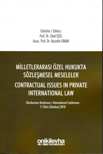 Milletlerarası Özel Hukukta Sözleşmesel Meseleler