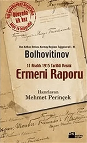 11 Aralık 1915 Tarihli Resmi Ermeni Raporu