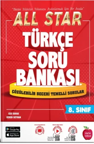NEWTON 8. SINIF ALL STAR SORU BANKASITÜRKÇE