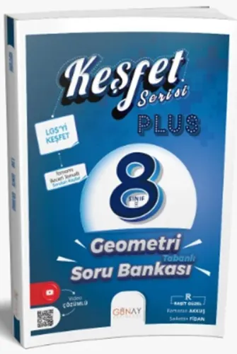 Günay Yayınları 8. Sınıf Keşfet Serisi Geometri Tabanlı Soru Bankası