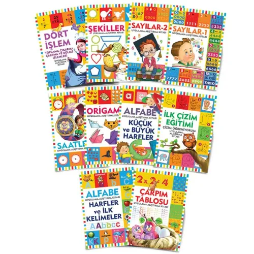 Etkinlikler Seti 10 Kitap