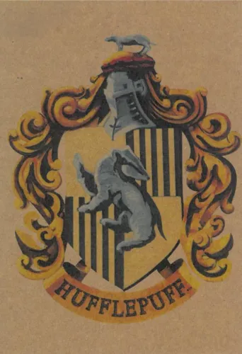 Hufflepuff Amblemli A6 Defter