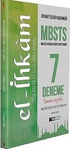MBSTS El-İhkam Tamamı Çözümlü 7 Deneme