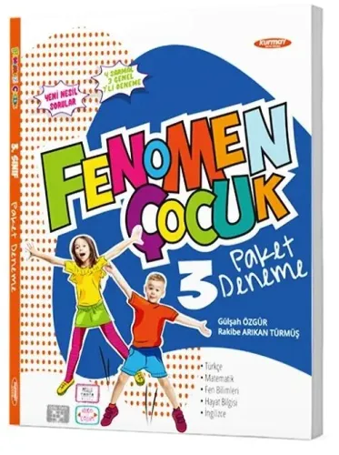 Kurmay ELT 3. Sınıf Tüm Dersler Fenomen Çocuk 3 Deneme