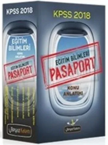 Beyaz Kalem KPSS Eğitim Bilimleri Pasaport Konu Anlatımlı Set (6 Kitap) 2018