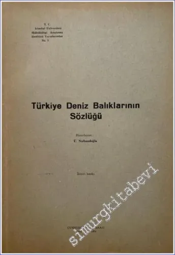 Türkiye Deniz Balıklarının Sözlüğü -