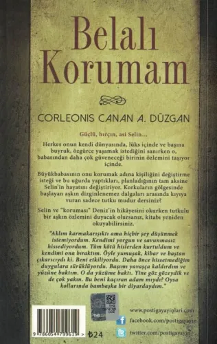 Belalı Korumam Corleonis Canan A. Düzgan Postiga Yayınları %60 indirim
