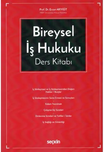 Bireysel İş Hukuku Ders Kitabı