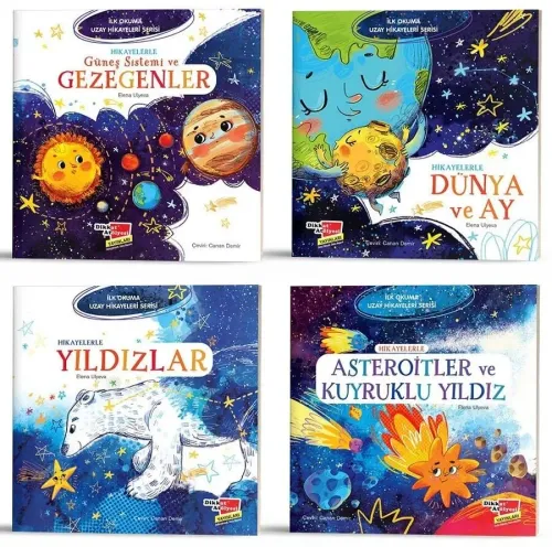 İlk Okuma Uzay Hikayeleri 4'lü Set