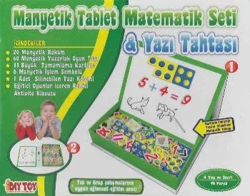 Manyetik Tablet Matematik Seti-Yazı Tahtası