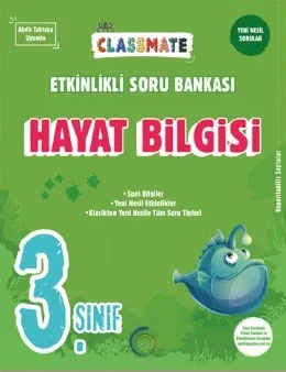 Okyanus Yayınları 3. Sınıf Classmate Hayat Bilgisi Etkinlikli Soru Bankası