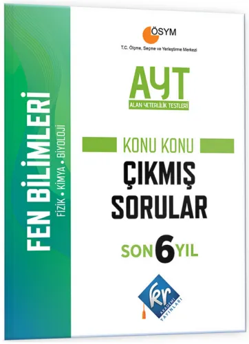 KR Akademi AYT Fen Bilimleri Son 6 Yıl Konu Konu Çıkmış Sorular