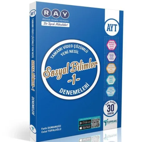 TOPRAK  AYT SOSYAL BİLİMLER 1 RAY DENEMELERİ