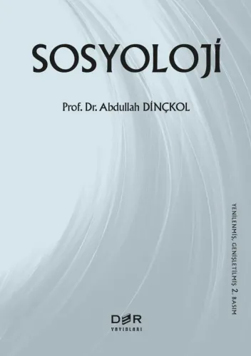 SOSYOLOJİ %10 indirimli Abdullah DİNÇKOL