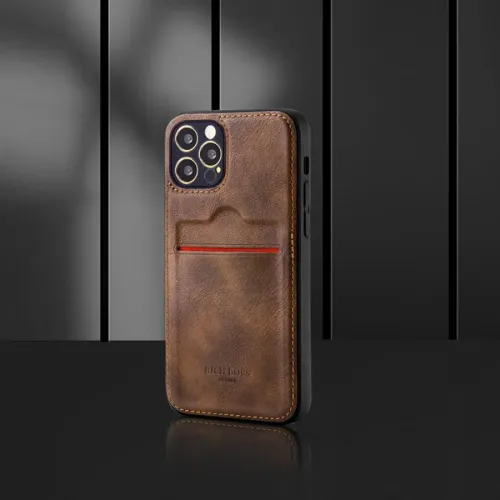 Kartlı Deri Kılıf Xiaomi Redmi 14C