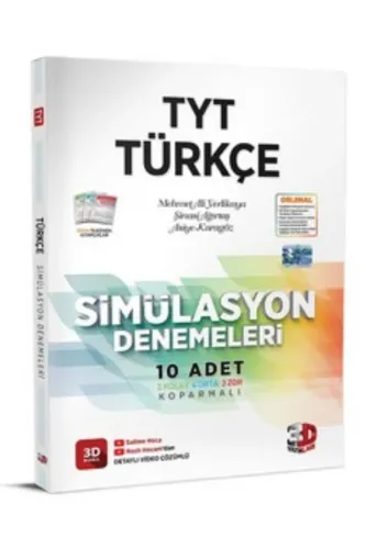 3D TYT TÜRKÇE SİMÜLASYON DENEMELERİ