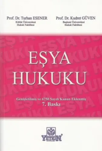 Eşya Hukuku