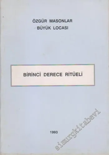 Birinci Derece Ritüeli -        1993
