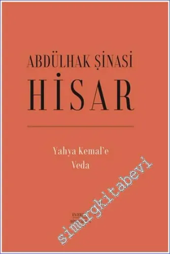 Yahya Kemal’e Veda CİLTLİ -