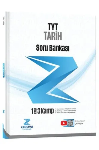 Zeduva Yayınları Ardıç Tarih TYT Tarih 1 Kitap 3 Kamp Soru Bankası